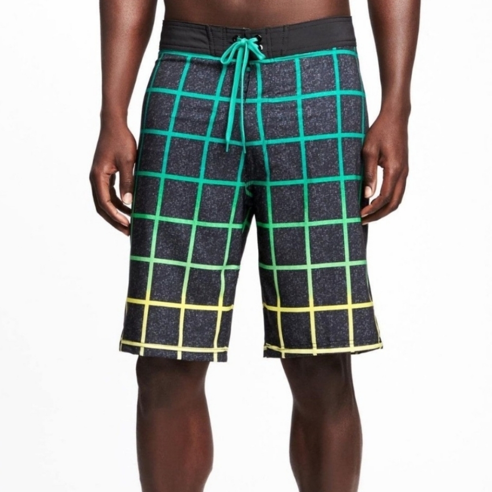 Old Navy Patterned Board Shorts